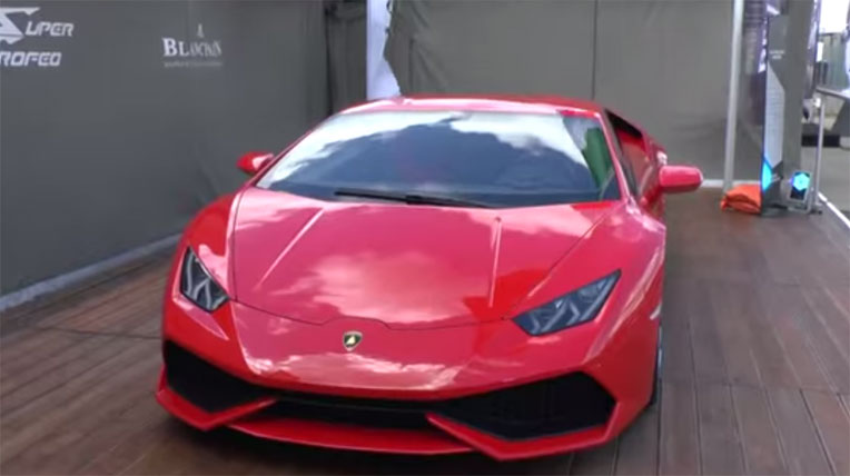 "Cơn bão" Lamborghini Huracan đến Anh