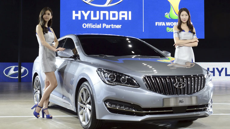 Hyundai trình làng xe sang AG hoàn toàn mới