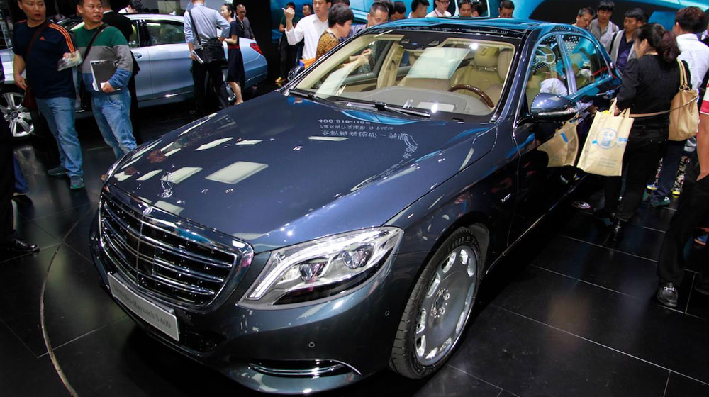 Mercedes-Maybach S600 nổi bật tại triển lãm Quảng Châu