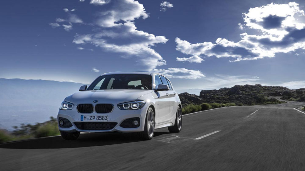 BMW 1-Series bản cải tiến chính thức lộ diện