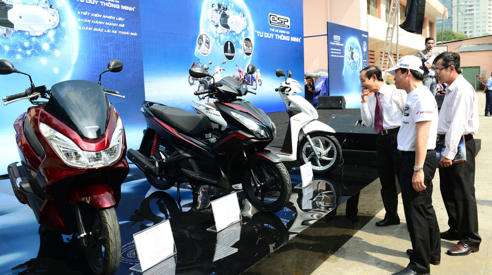 Honda Việt Nam xác lập kỷ lục tạo hình logo eSP