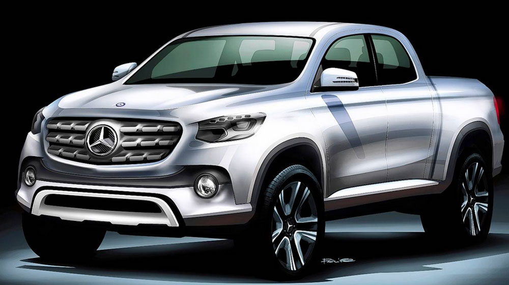 Sắp có xe bán tải mang thương hiệu Mercedes-Benz