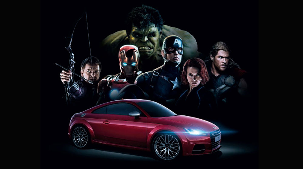 Audi đồng hành cùng bom tấn “Avengers 2”