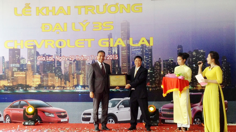 GM Việt Nam khai trương đại lý Chevrolet 3S tại Gia Lai