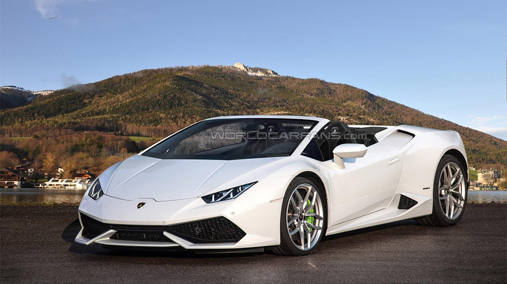 Lamborghini Huracan Spyder sẽ ra mắt trong tháng 9