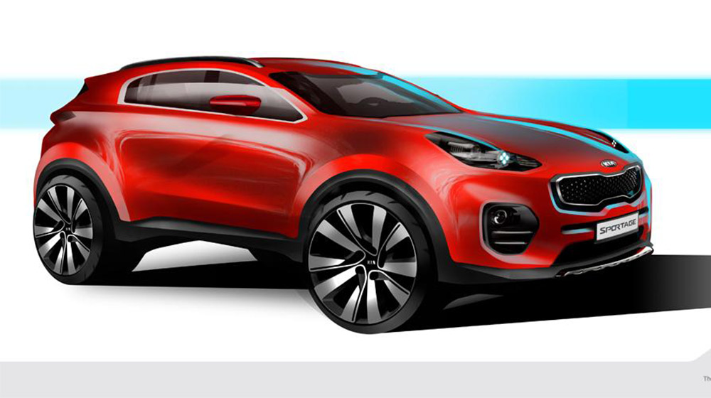 Kia Sportage 2016 sắp trình làng