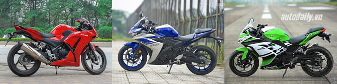 Nên chọn mua Honda CBR300R, Yamaha R3 hay Kawasaki Ninja 300 với giá 200 triệu? 2