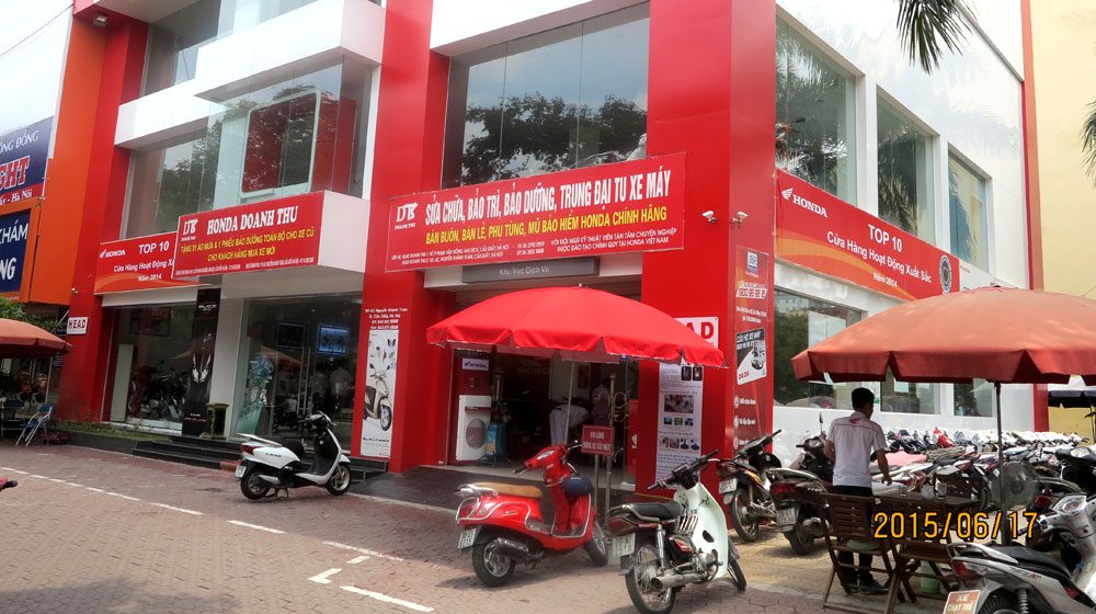 Bảng giá xe Honda mới nhất tại Hà Nội và TPHCM
